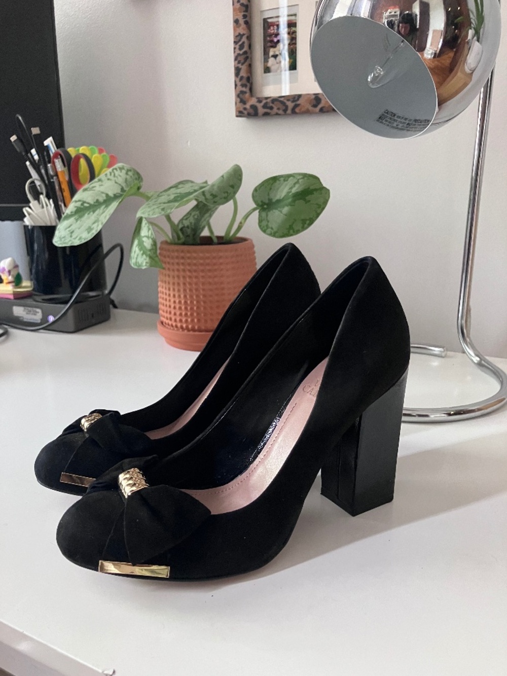 Vince Camuto Velvet Heels